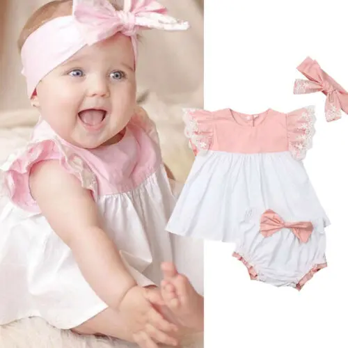 Emmababy/брендовая одежда для новорожденных девочек комплект из 3 предметов: топ