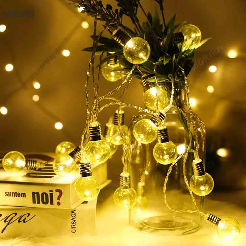 Светодиодная маленькая лампочка-вспышка декоративная лампа в стиле ретро для