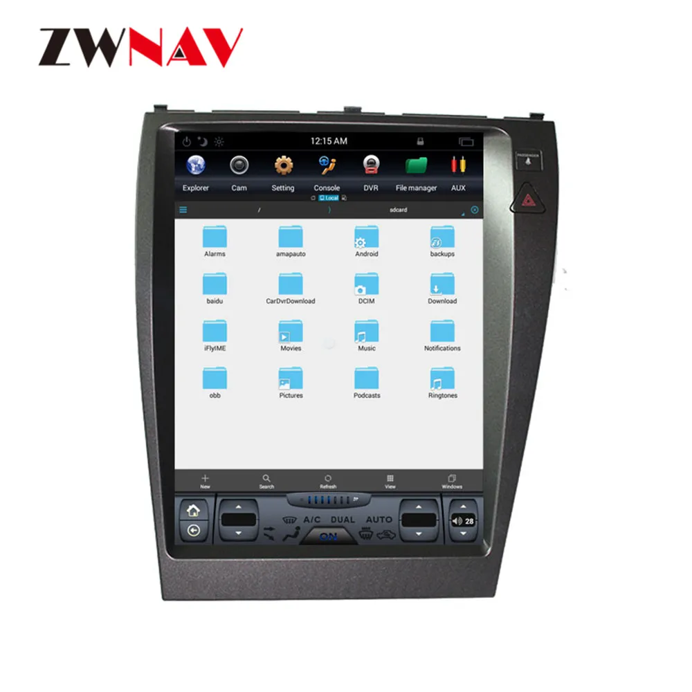 ZWNVA Tesla ips экран Android 7,1 автомобильный без DVD плеера радио gps навигация для Lexus ES ES240 ES350 2006 2007 2008 2009 2010 2012