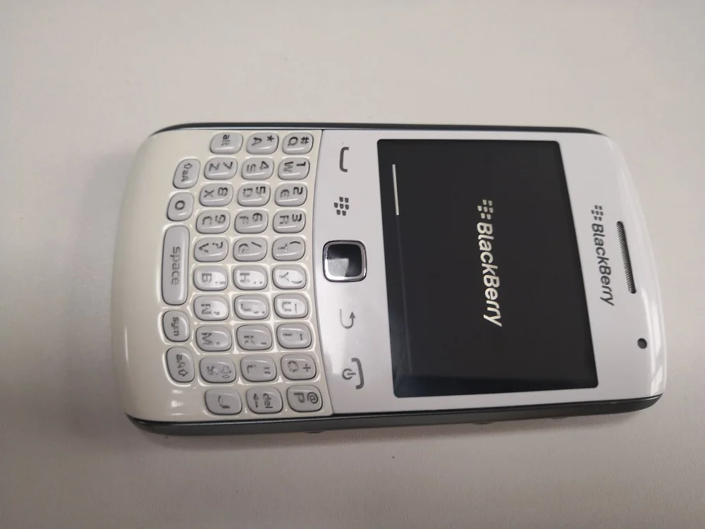 9360 оригинальная разблокированная кривая Apollo Blackberry 9360 QWERTY 5.0MP камера gps WiFi Bluetooth BlackBerry OS Мобильный телефон