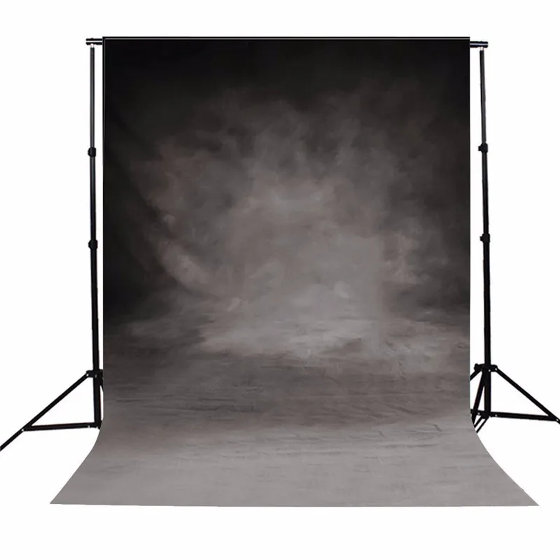 

3X5FT виниловый Фотофон, ретро серый настенный Фотофон для студии, реквизит для фотографии, ткань 90*150 см