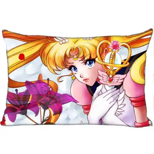 Лучшие наволочки на заказ Sailor_Moon(1) Домашняя прямоугольная Наволочка на молнии(с одной стороны)@ 181205-05-03-146 - Цвет: Pillowcase