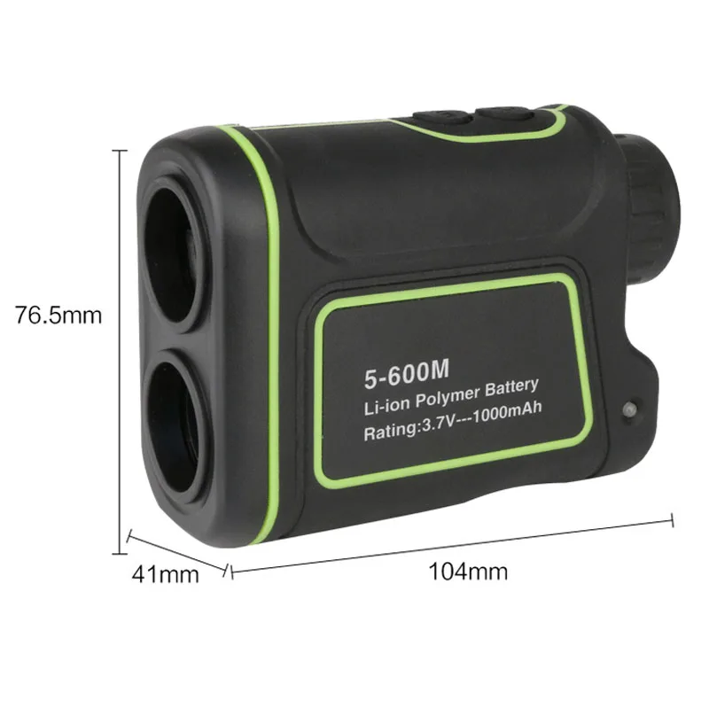 

600m 1000m 1200m 1500m Telescope Laser Rangefinder Laser Distance Meter 8X Monocular Golf hunting laser Range Finder tape