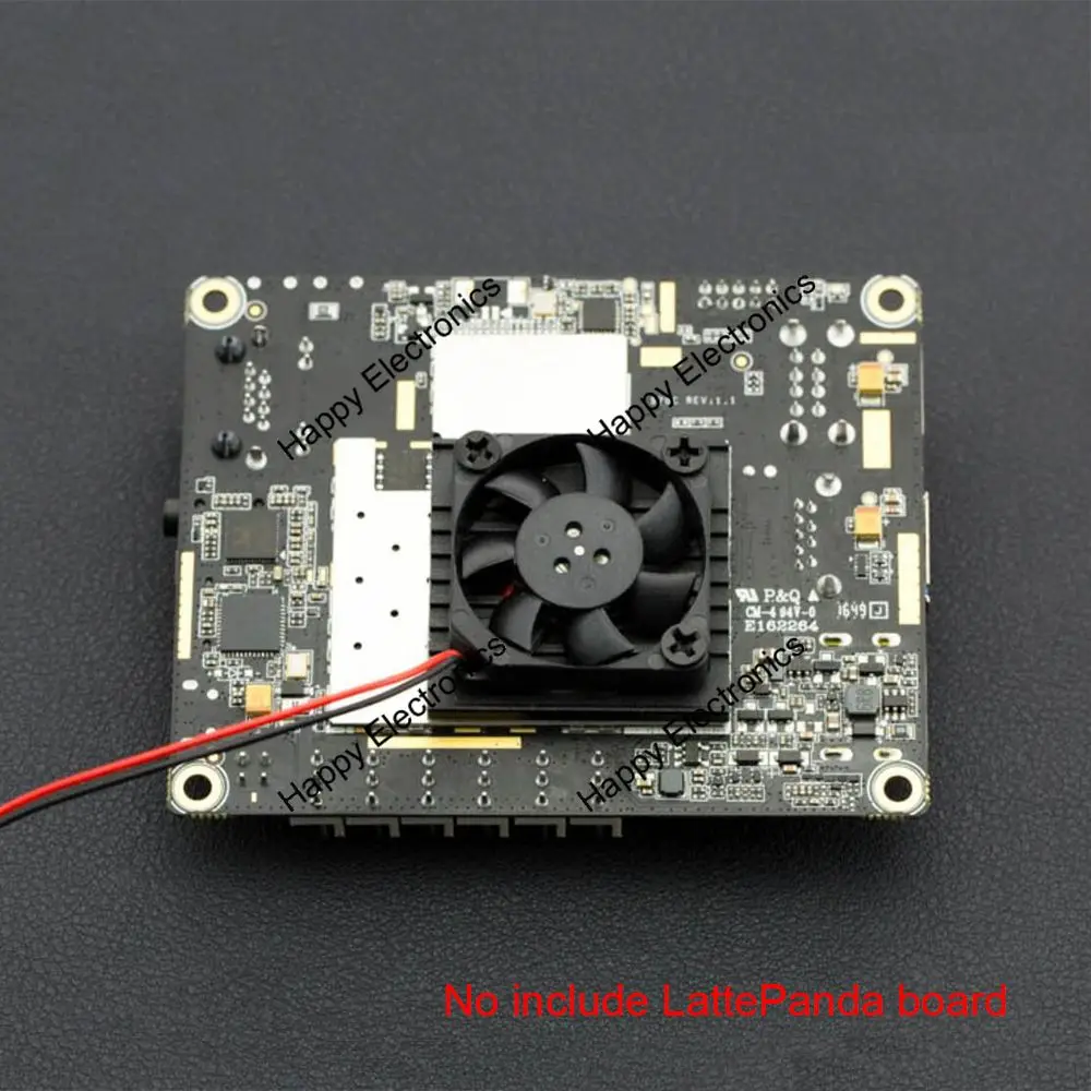 DFRobot Алюминий радиатор охлаждения Вентилятор, 5V 0.14A 7500 об/мин для LattePanda