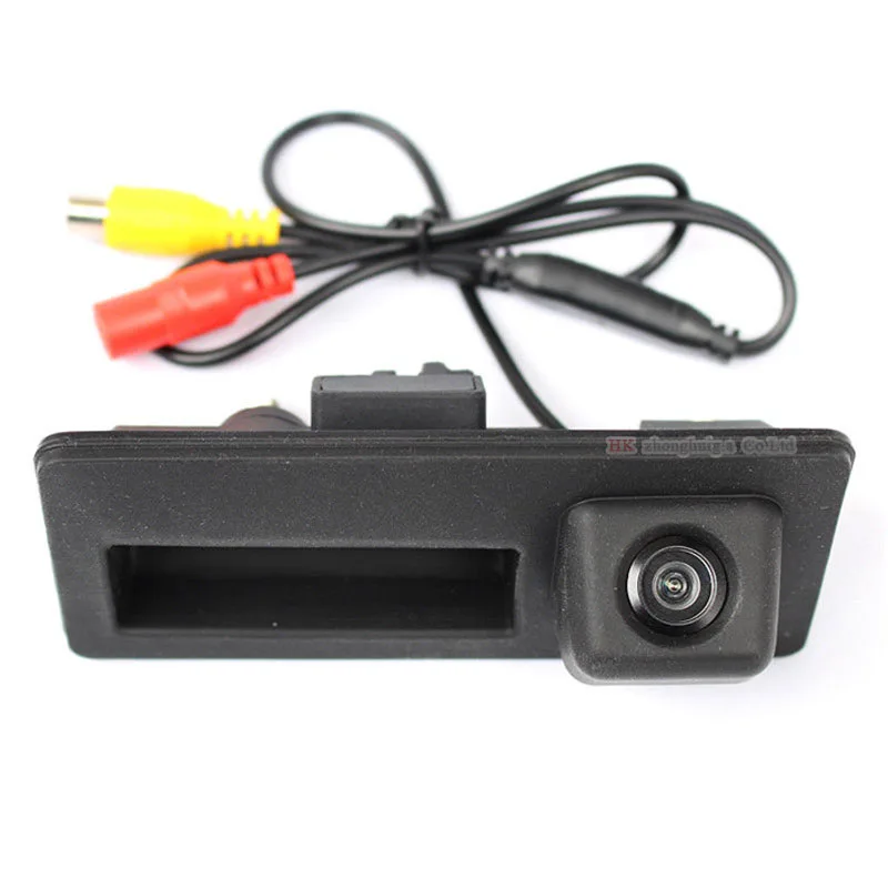 Камера заднего вида с интеллектуальной траекторией движения и ручкой багажника для парковки автомобилей Audi/VW/Passat/Tiguan/Golf/A4L/S5/Q3/Q5/A8.