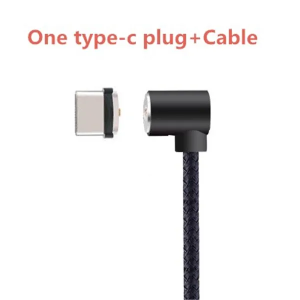 Type-c Cable NOHON локоть Магнитный кабель для зарядки телефона освещение микро usb Тип C магнит быстрое зарядное устройство для iPhone X 7 8 6 для samsung huawei LG - Цвет: Type-c Cable