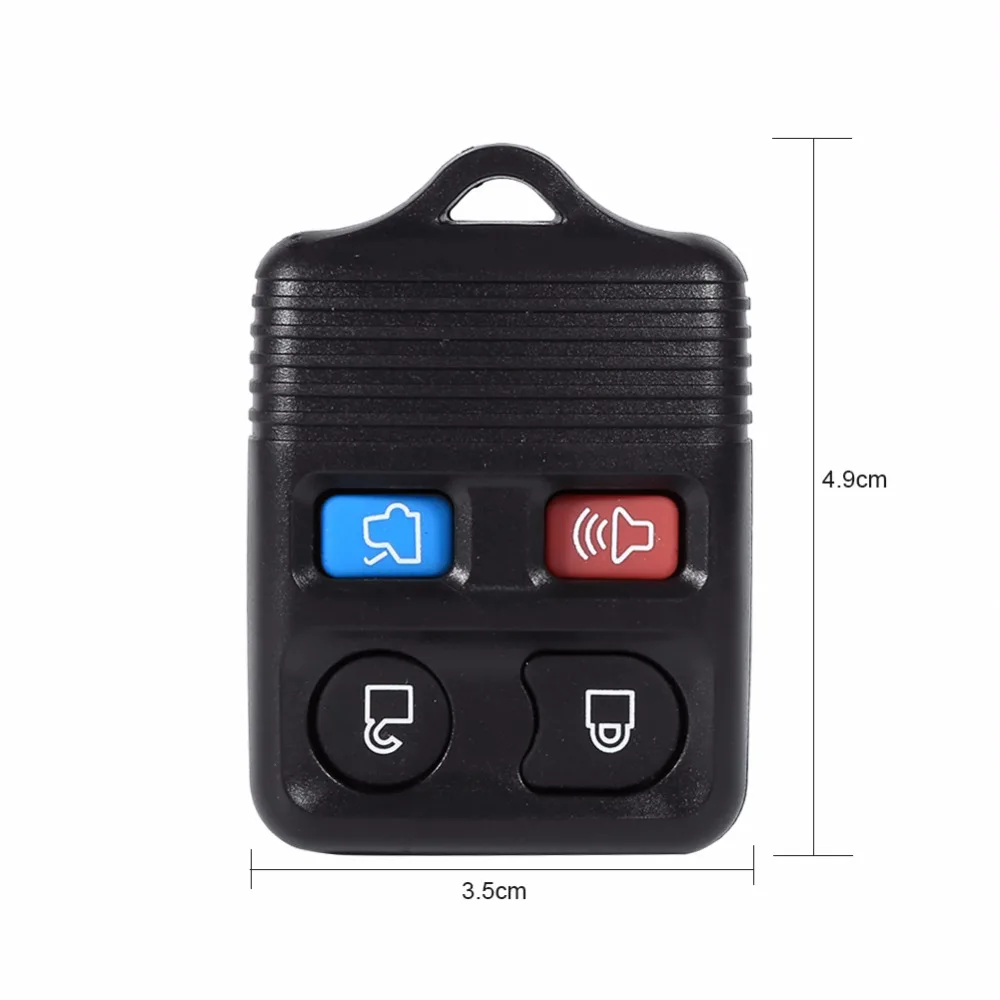 Автомобильный Стайлинг 4 кнопки пульт дистанционного управления ключ сменный