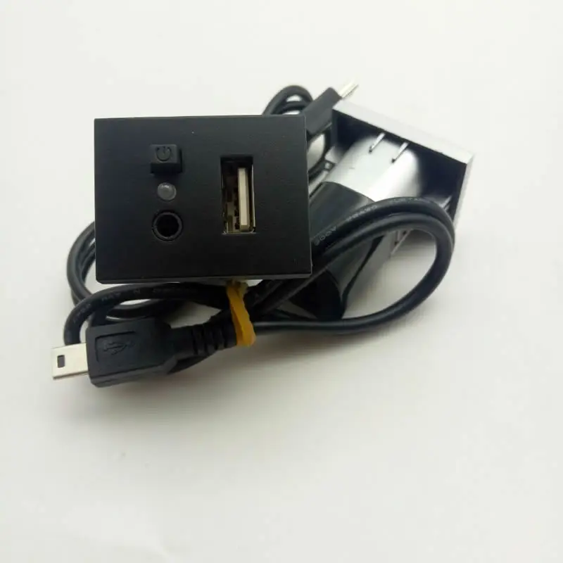 Для Ford Focus MK2 USB/AUX слот интерфейсы кнопка подключения + кабель интерфейс с мини USB