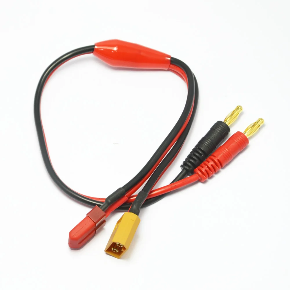 HTRC Lipo кабель для зарядки аккумулятора с XT60 мужской разъем и деканов штекер Т