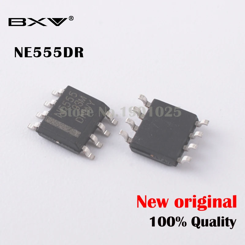 50 шт./лот NE555DR лапками углублением SOP-8 NE555 СОП SMD
