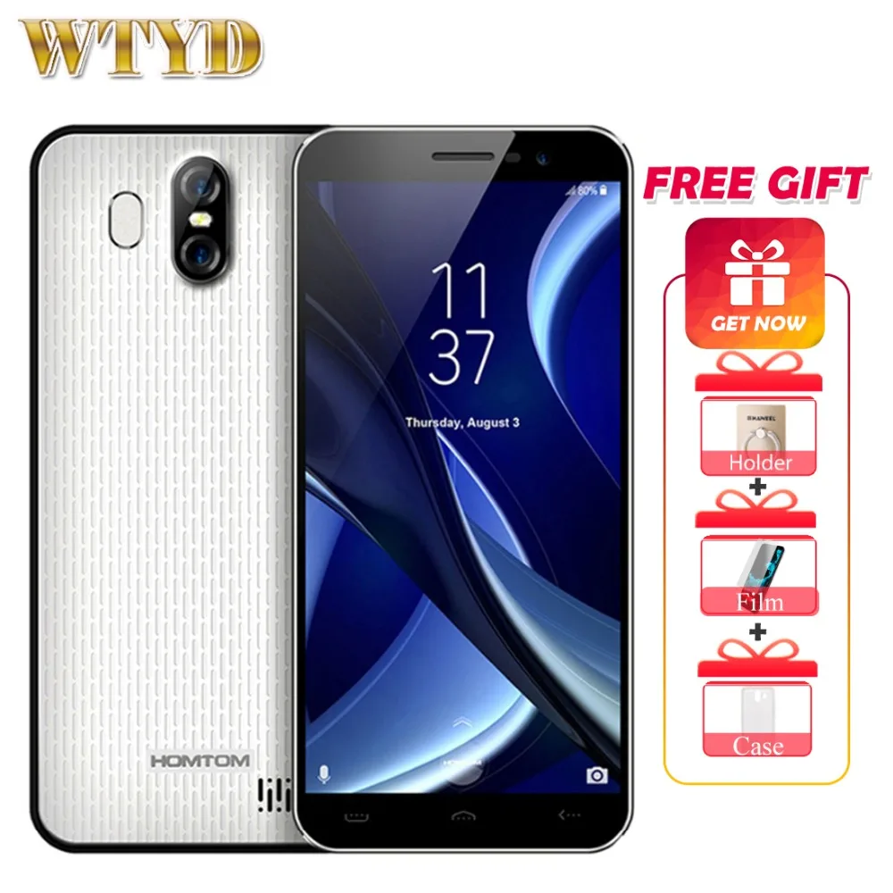 HOMTOM S16 Оперативная память 2 ГБ + Встроенная 16 Гб двойные камеры заднего вида