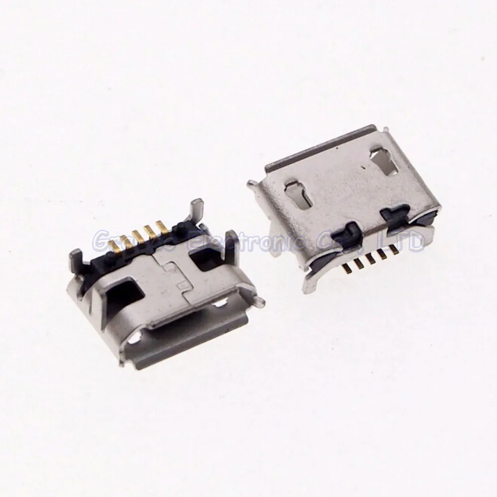 50 шт. большой звуковой Micro 5P USB разъем V8 порт для зарядки ZTE HTC HUAWEI C8500 small chili Q1 и т.