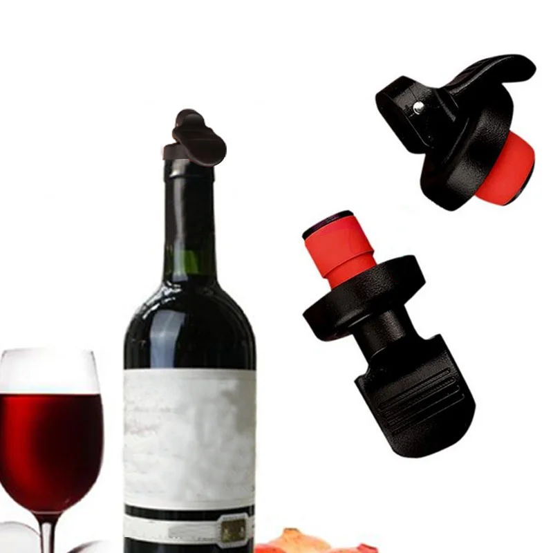 Многоразовая пробка из нержавеющей стали для винных бутылок с напитками