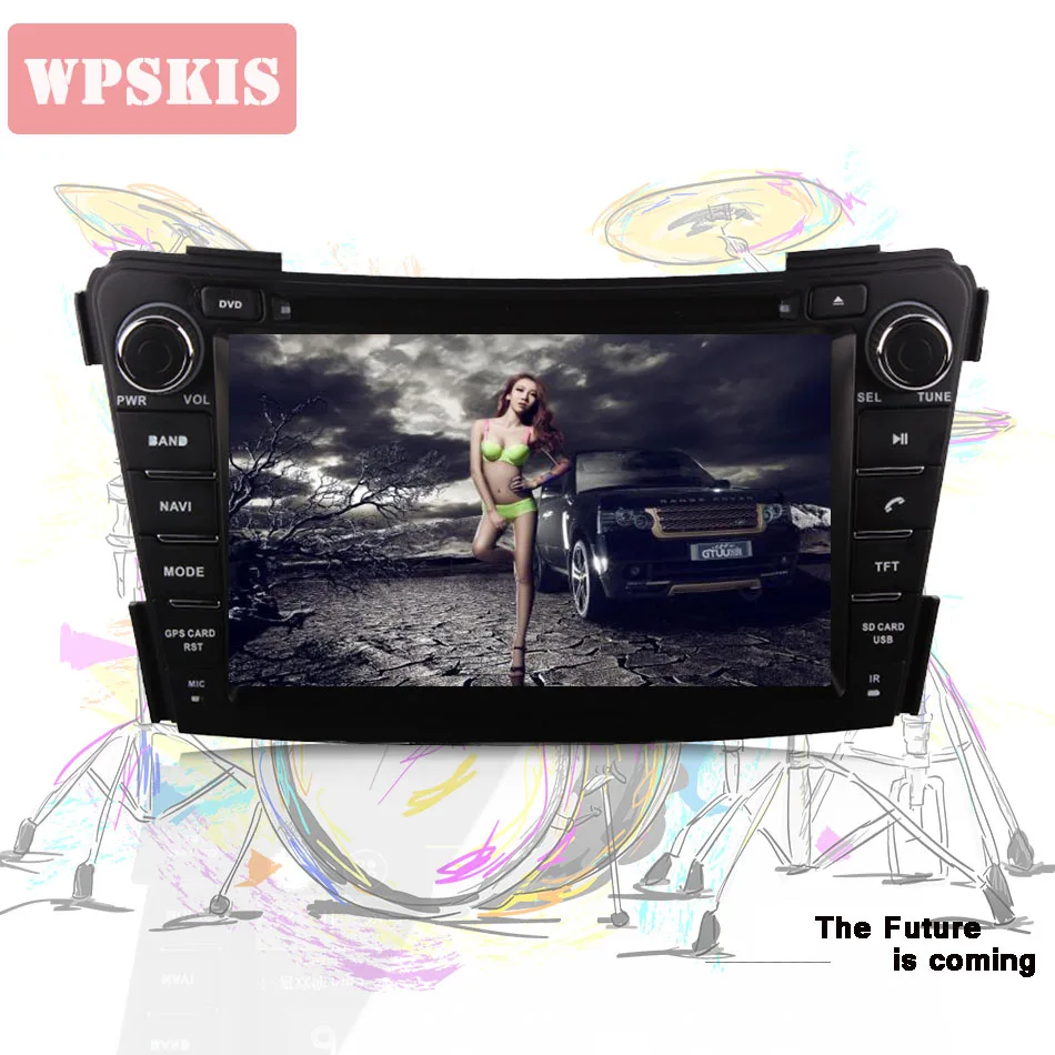 Octa Android 9.0 4G 64G Автомобильная GPS навигация автомобильный DVD плеер для HYUNDAI I40 9 0 2011 HD