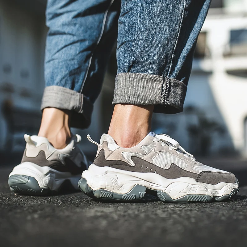 Новинка 2019 года кроссовки из натуральной кожи для мужчин и женщин Дизайнерская