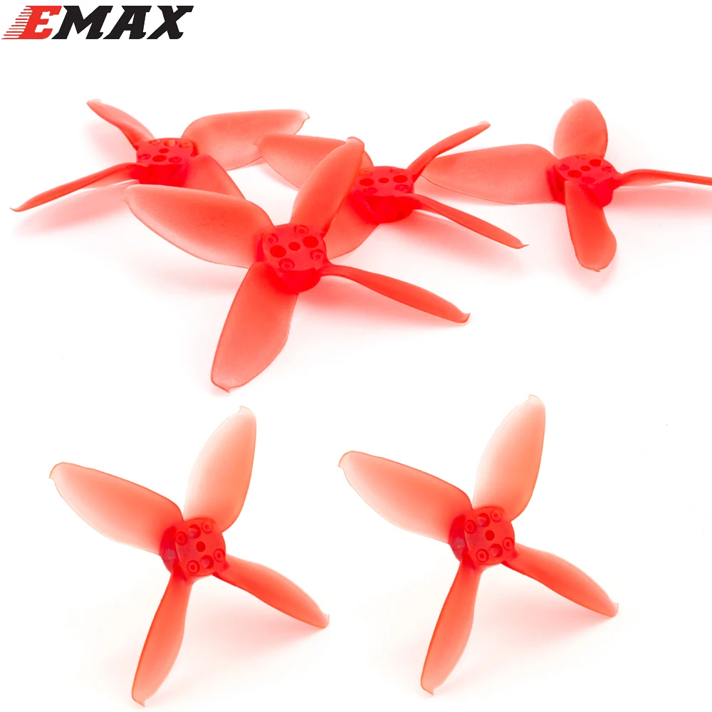 

12 шт./лот, пропеллеры EMAX AVAN Micro 2x2,2x4 мм, 2 дюйма, 4 лезвия, 6CW + 6CCW для квадрокоптера Babyhawk R (6 пар)