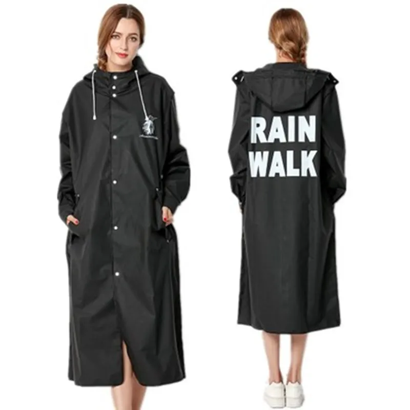 

Hood Raincoat Women Men Waterproof Long,Outdoors Women Men Rain Coat Ponchos Jacket Impermeable Mujer Capa De Chuva