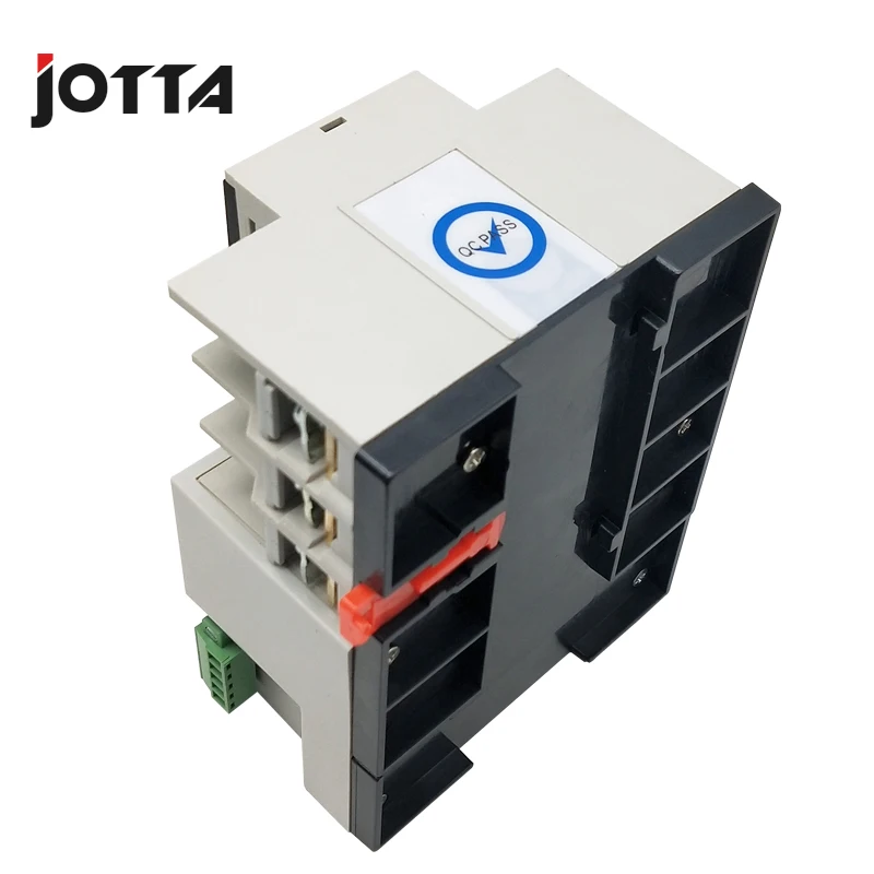 Jotta W2R-3P 110 В/220 В мини ATS автоматический переключатель 100A 3P электрические селекторные переключатели Двойной Выключатель питания на din-рейке