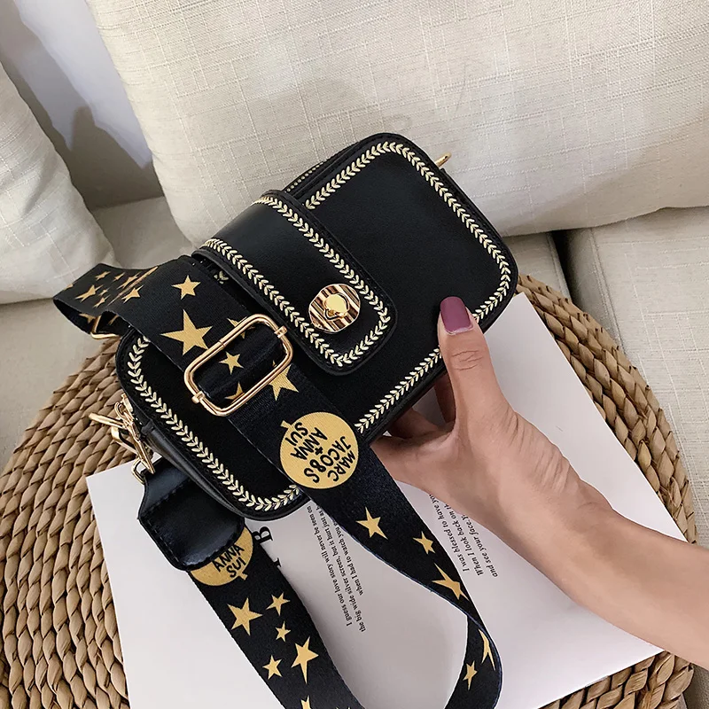 Женская модная простая сумка через плечо joker широкополосная для пожилых людей