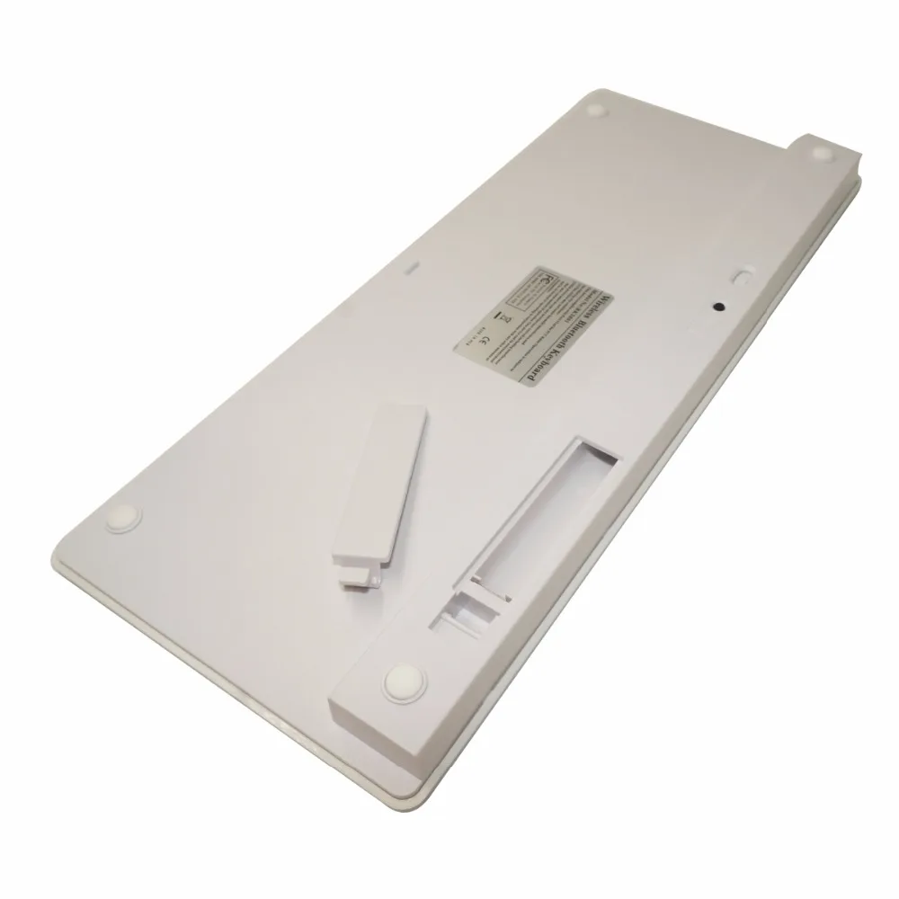 Беспроводная клавиатура QUWIND с испанским Bluetooth для iPad ПК ноутбуков белого