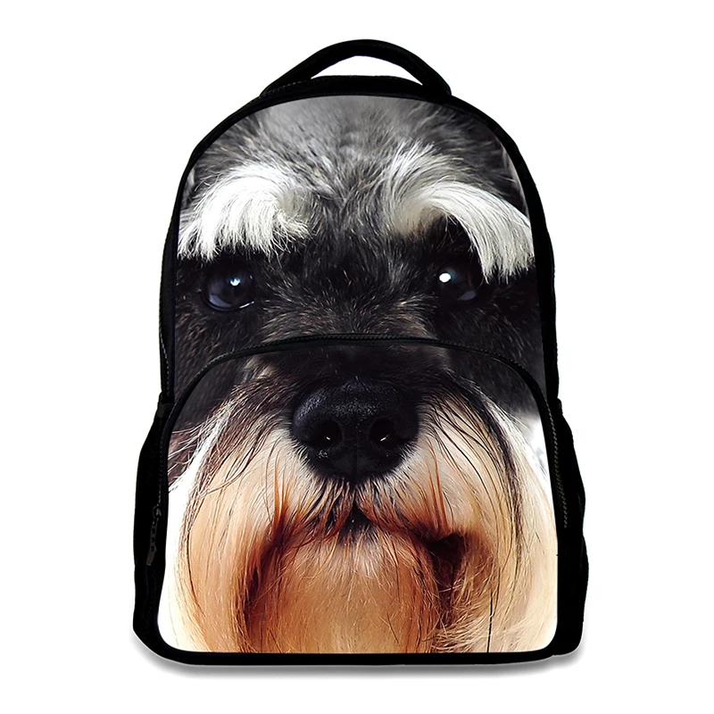 Крутой Детский рюкзак с 3D-принтом животных для компьютера мужской сумка принтом