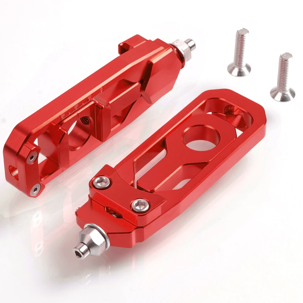 Высококачественные аксессуары для мотоциклов CNC задние оси шпинделя натяжители