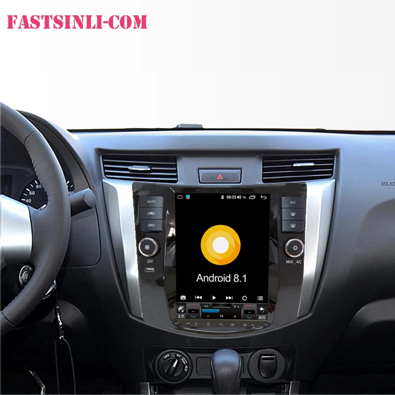 Android8.1 Тесла стиль автомобиля gps навигация для Nissan Navara NP 300- мультимедийная лента радио рекордер головное устройство PAD