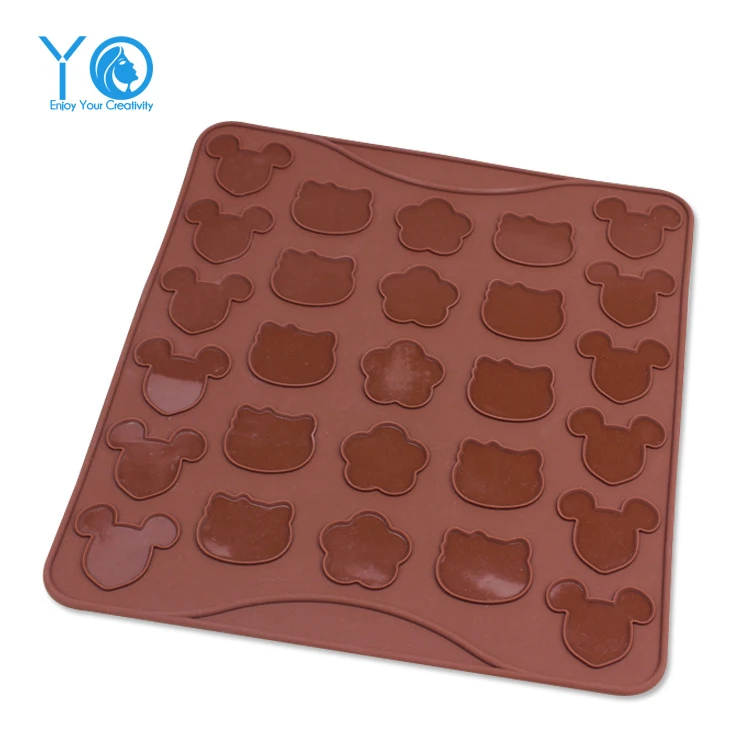 Малый Размеры Macaron площадку силиконовые коврики для выпечки | Дом и сад