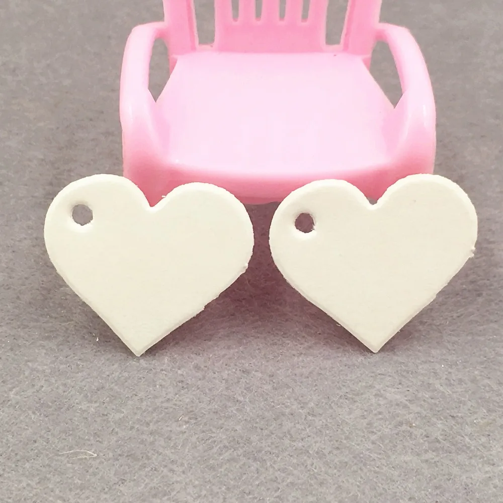 50pcs Kraft Price Tags 2.5X2.8cm DIY Heart- Shape Handmade Gift Hang Packing Box/Bag | Украшения и аксессуары