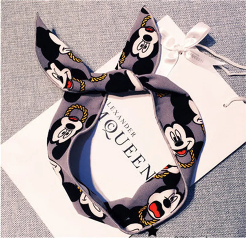 1 шт. Горячая Мультфильм Микки повязка на голову &quotМинни&quot Милая мышь Ушная для