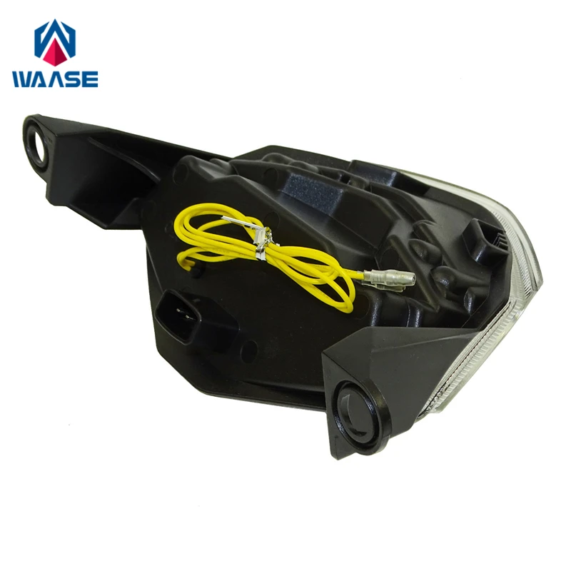 Waase Мотоцикл Chrome задний свет тормозной поворотники Integrated светодиодные для Kawasaki Z750 2007-2012 Z1000 2007 2008 2009