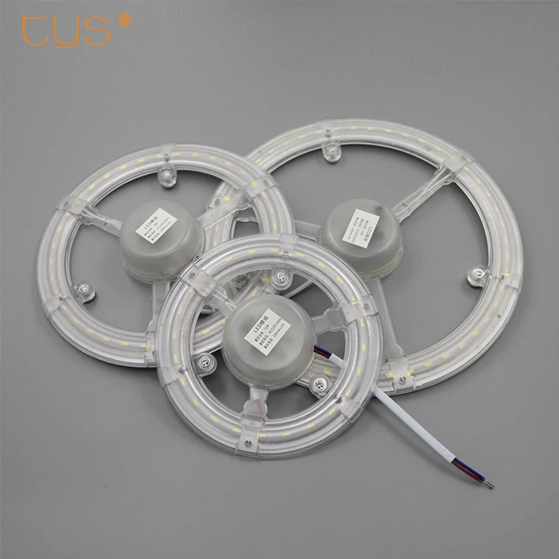 Светодио дный потолочный светильник 5730SMD 12 Вт 18 24 светодио лампа Осьминог Light 220 В