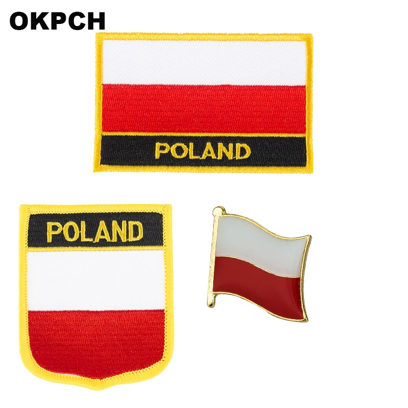 Bosnia National Flag Embroidered Iron on Patches for Clothing Metal badges PT0036-3 images - 6
