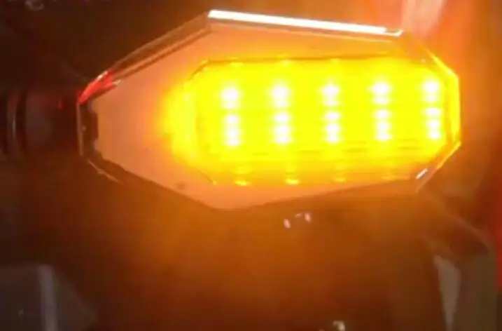 Для YAMAHA YZF R1 R3 R6 R25 FZ1S FZ6S XJ6 FZ6 FZ8 XMAX поворотники водонепроницаемые светодиодные