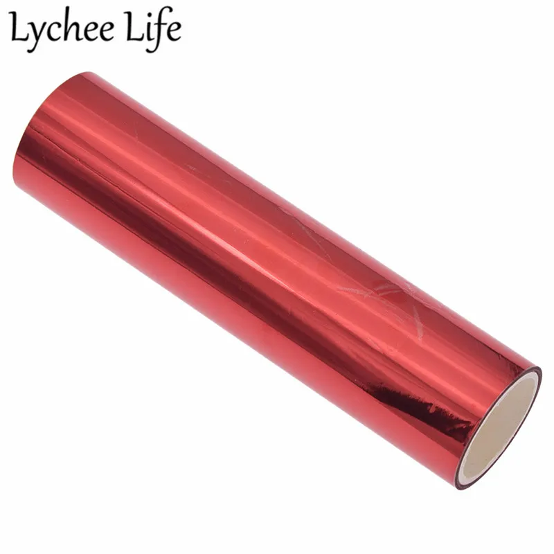 Lychee Life DIY горячее тиснение фольга бумага 5 м алюминиевая Лазерная Фольга