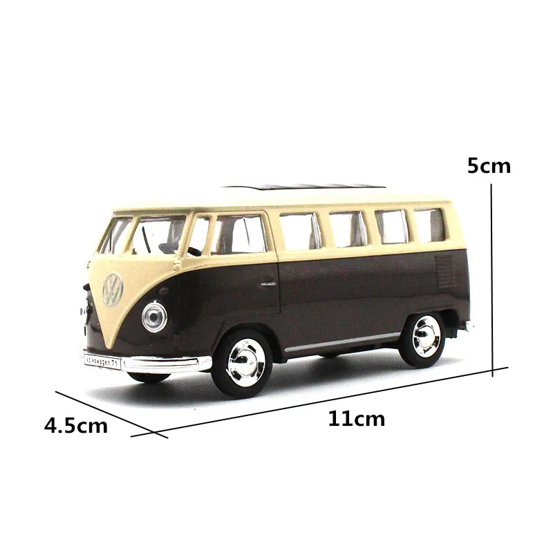 CAIPO 1:43 VW автобус литая под давлением модель автомобиля металлический материал