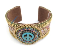 new european jewelry suppliers personalized machines for weaving bracelet metal bracelet wrap tibetan bangle for women
