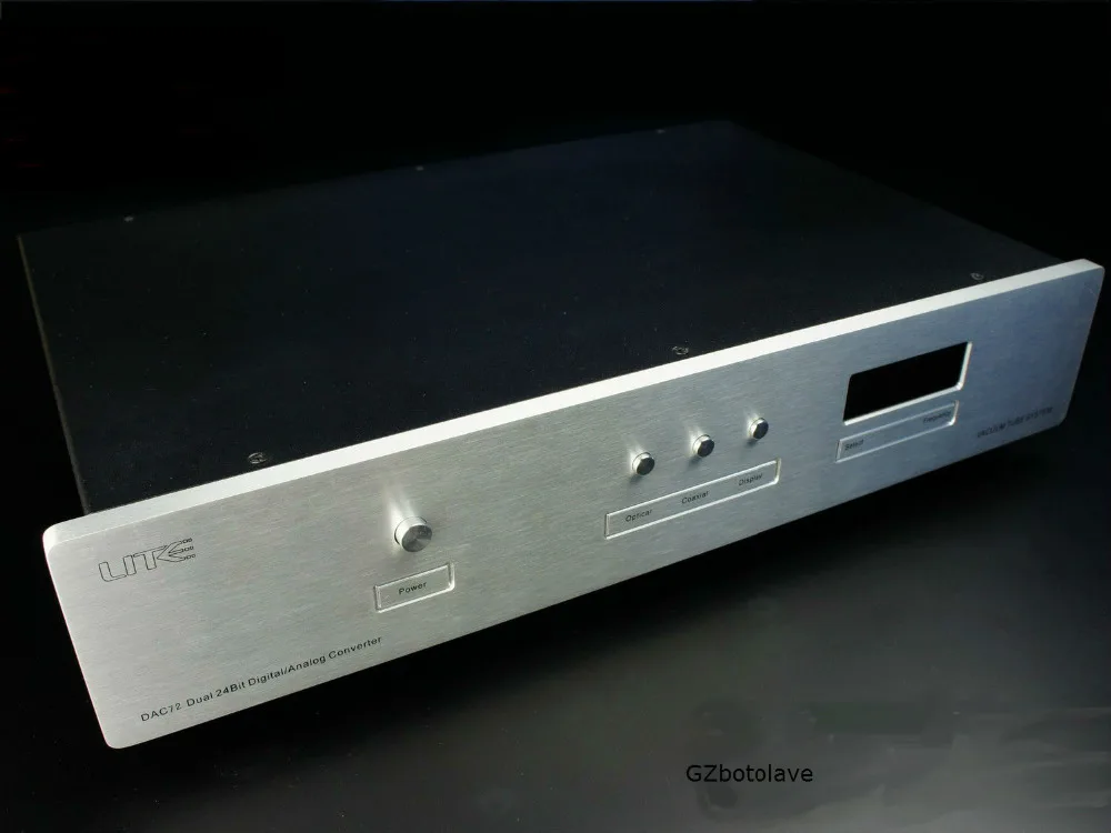 

Декодер GZbotolave LITE DAC-72, чип PCM1702, 2 чипа вывода электронной трубки