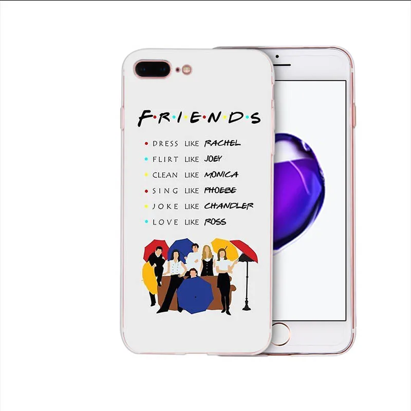 case 17 Мягкий чехол для телефона для iPhone 7 Plus, 8, X, 6, 6 S, Plus, 5, 5S SE XS MAX XR друзей ТВ шоу Забавный Центральная кофейня парк TPU Защитный чехол Coque Fundas - Цвет: case 17