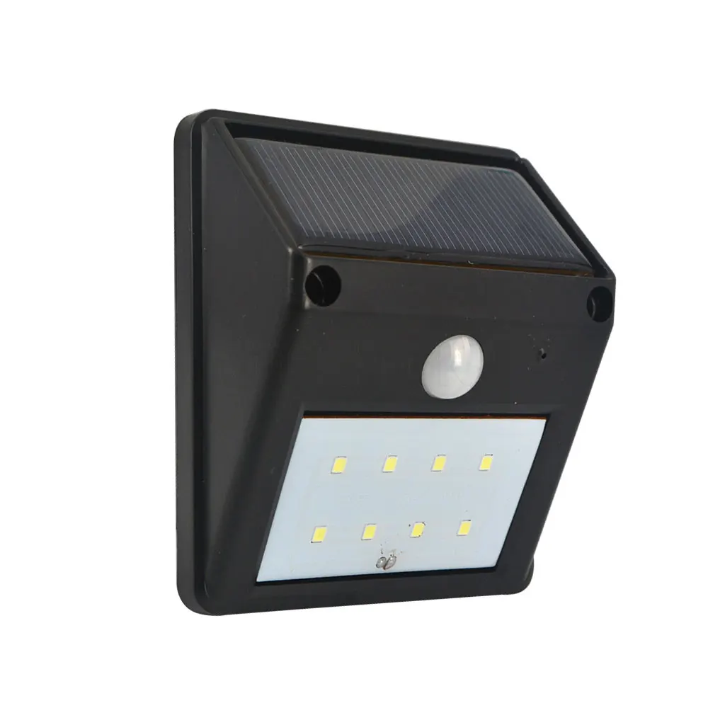 Водонепроницаемый светодиодный прожектор с солнечной панелью садовая лампа на