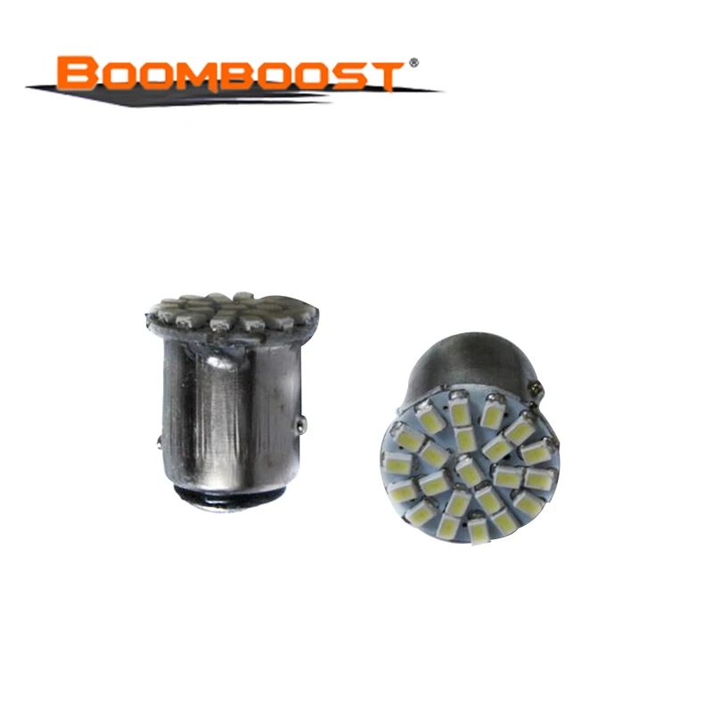 10 pcs 1157 22 SMD Brake Parking Lamp Car Auto Tail Side Indicator Light Bulb White 12V 1.5W BAY15D | Signal