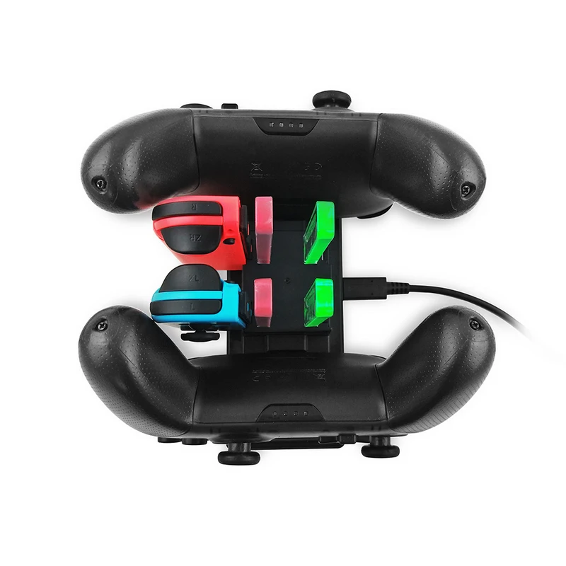 Для Nintendo переключатель Pro док станция для 6 в 1 Зарядка через USB Стенд Держатель