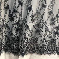 1 5m wide mesh butterfly eyelash lace fabric high end apparel wedding veil tablecloth accessories