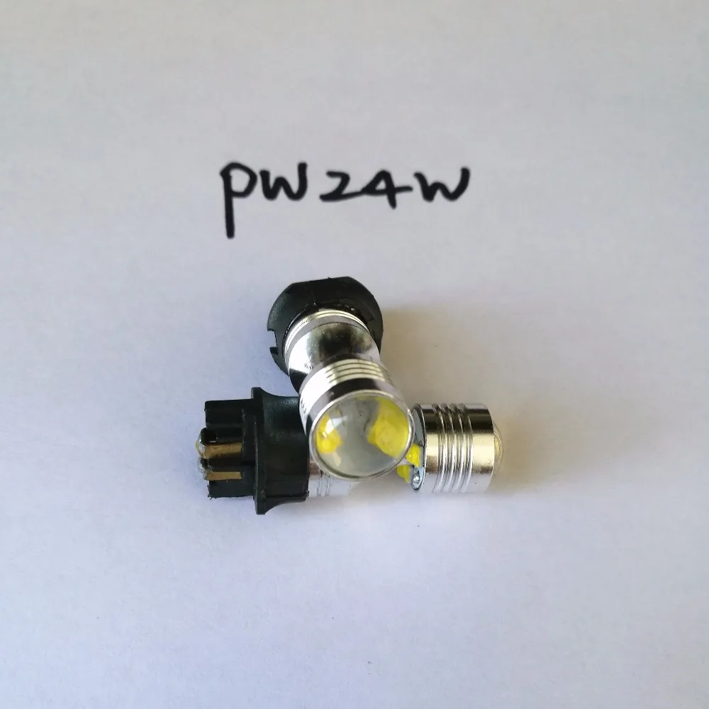2 штуки 30W Canbus PWY24W PW24W светодиодные лампочки нет ошибок для автомобильные фары