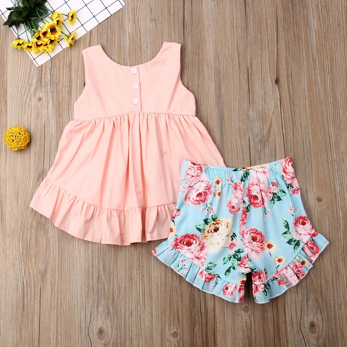 Эксклюзивная детская одежда летняя для маленьких девочек однотонное платье