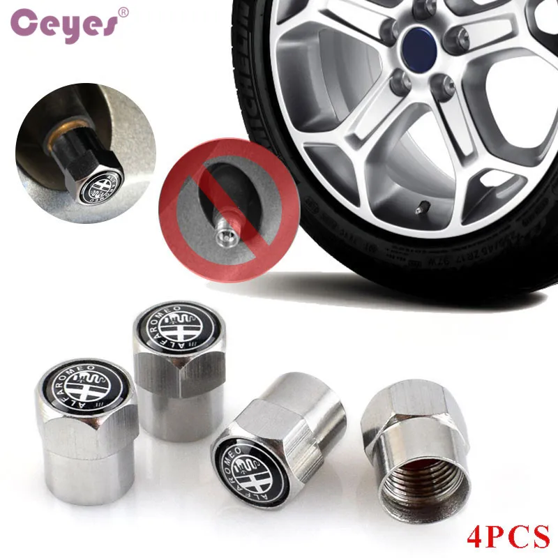 Ceyes 4 шт. автостайлинг автомобильные аксессуары чехол для Alfa Romeo Mito 159 156 Giulietta Stelvio Gt