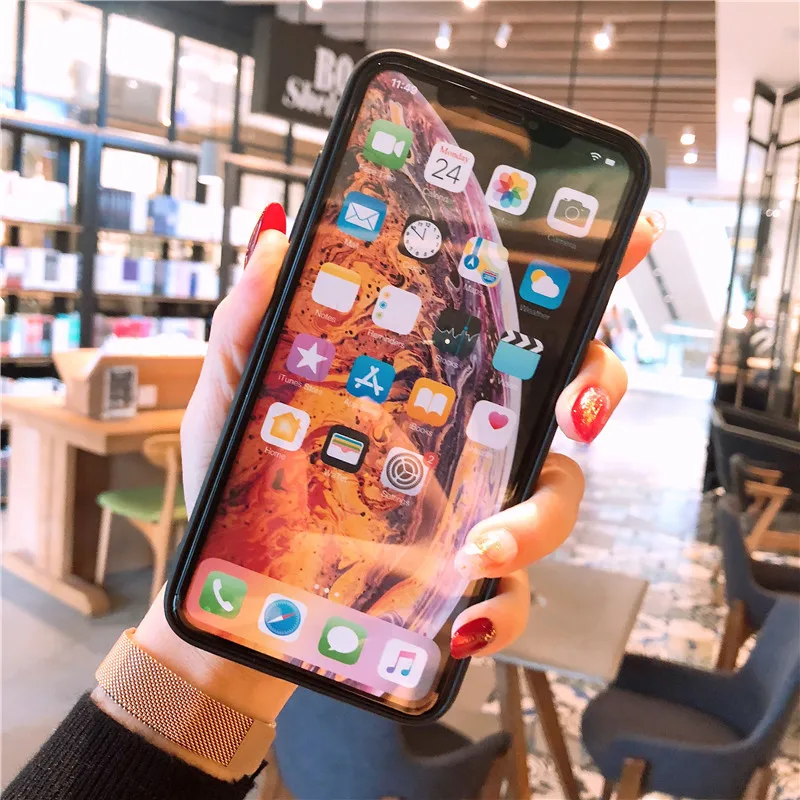 Блестящий узор зебры леопарда чехол для iphone 6 6S 7 plus 8plus чехол для iphone X XR XS Max iphone 11 pro max coque