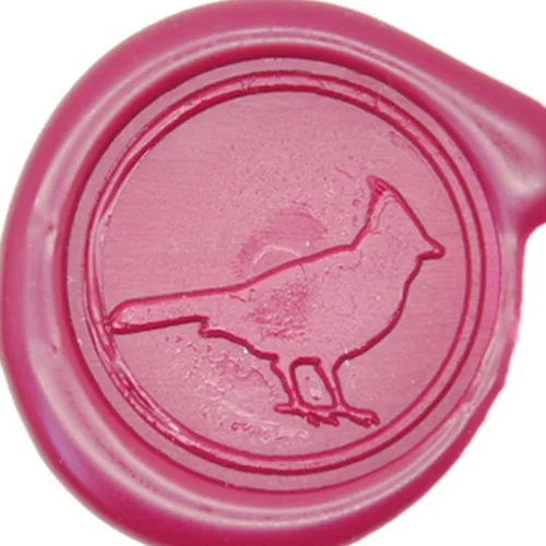 Штамп восковой печати с именем на заказ Свадебное приглашение штамп Cardinal