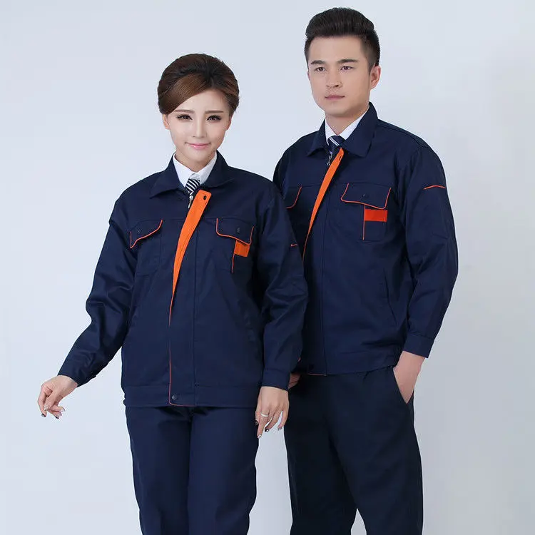 Мужской комбинезон с длинным рукавом одежда для ремонта авто Фабричный цех на