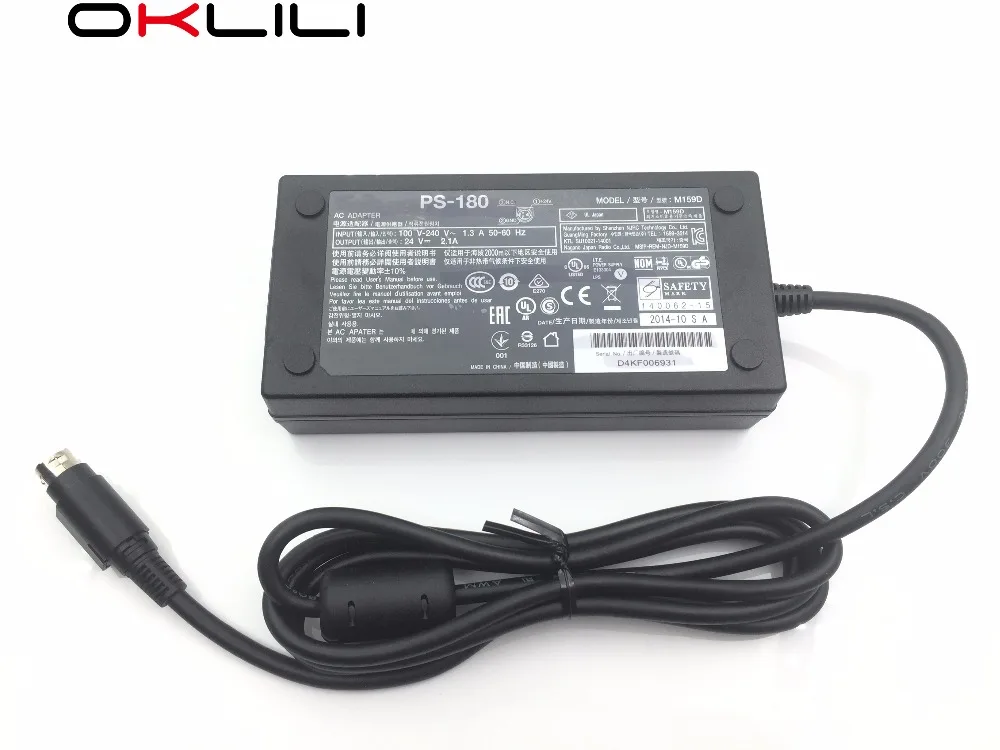 

JAPAN NEW PS-180 AC Adapter Adaptor Power Supply for EPSON DM D110 D210 D500 TM H5000II H6000III H6000IV J7000 J7000P J7100